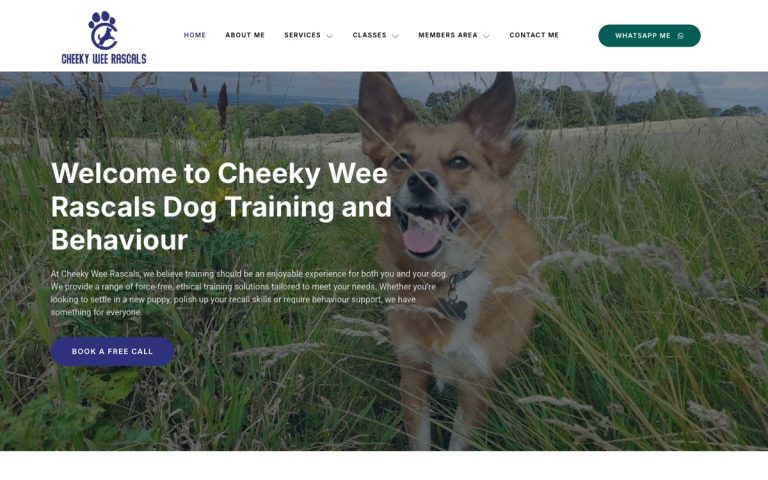 Cheeky Wee Rascals website by Big Bark Media