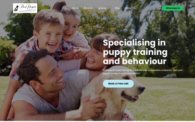 Paul Haylock Dog Training website by Big Bark Media